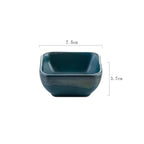 Japanese Dipping Dish Divided Ceramic Multi-style Flavor Dish Snack Dish - Walfos® Kitchenware