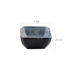 Japanese Dipping Dish Divided Ceramic Multi-style Flavor Dish Snack Dish - Walfos® Kitchenware