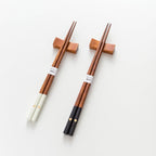 Japanese Handmade Household Solid Wood Peach Heart Chopsticks - Walfos® Kitchenware