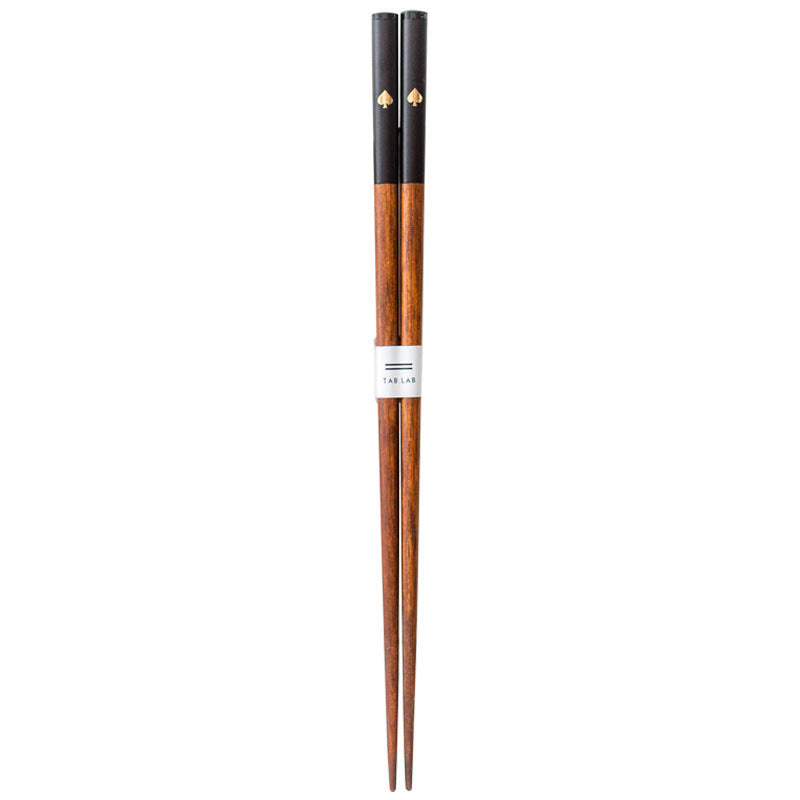 Japanese Handmade Household Solid Wood Peach Heart Chopsticks - Walfos® Kitchenware
