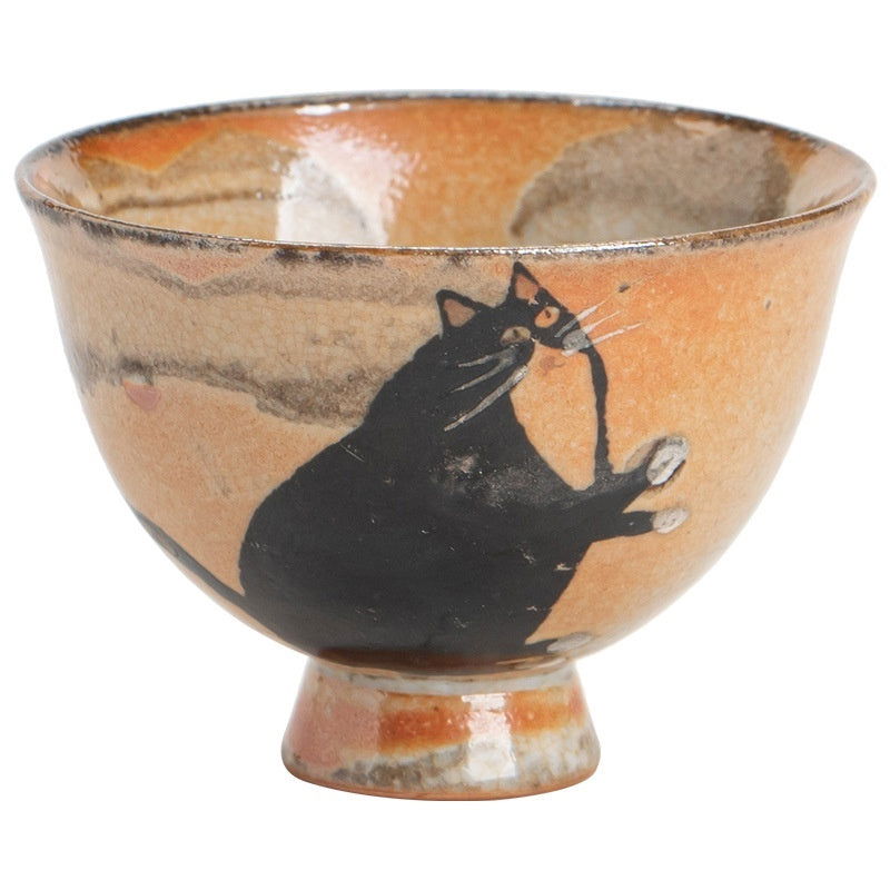 Japanese Handmade Retro Ceramic Kung Fu Tea Cup - Walfos® Kitchenware