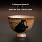Japanese Handmade Retro Ceramic Kung Fu Tea Cup - Walfos® Kitchenware