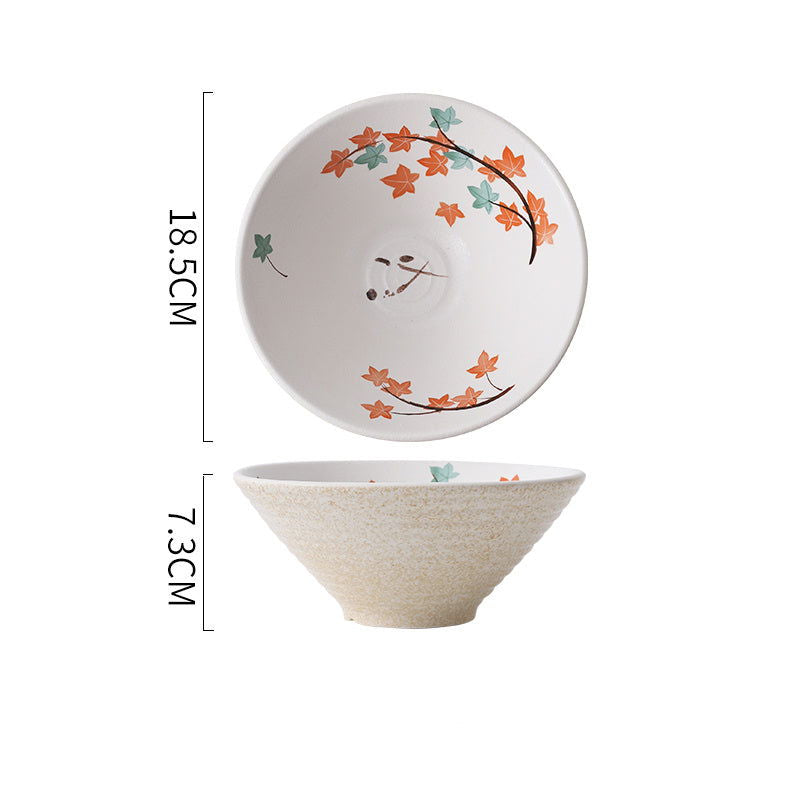 Japanese Horn Creative Ceramic Soup Bowl - Walfos® Kitchenware