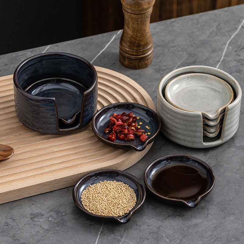 Japanese Household Ceramic Creative Sauce Plate - Walfos® Kitchenware