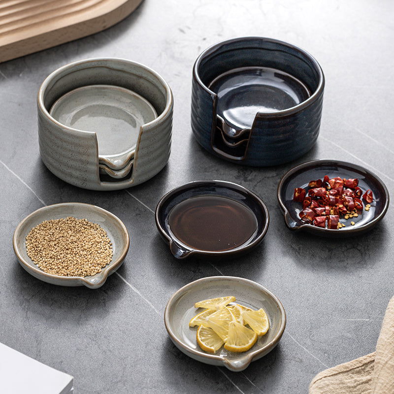 Japanese Household Ceramic Creative Sauce Plate - Walfos® Kitchenware