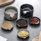 Japanese Household Ceramic Creative Sauce Plate - Walfos® Kitchenware