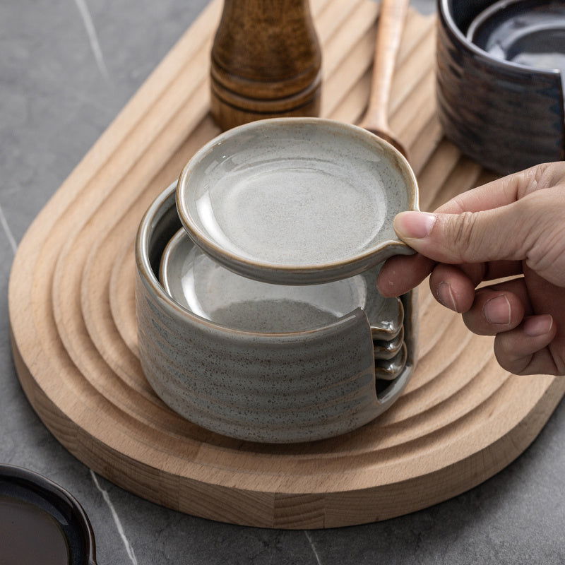 Japanese Household Ceramic Creative Sauce Plate - Walfos® Kitchenware