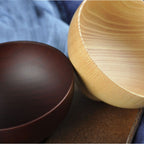 Japanese Jujube Wooden Bowl Wooden Rice Bowl Soup Bowl - Walfos® Kitchenware