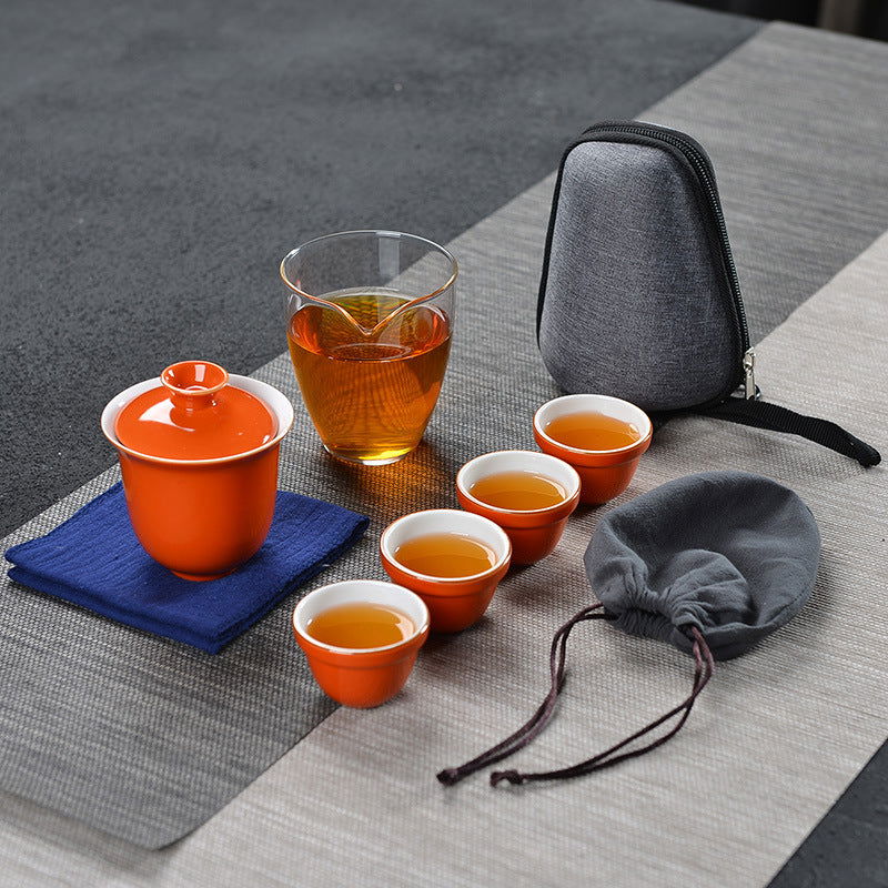 Japanese Kungfu Tea Set Travel Suit - Walfos® Kitchenware