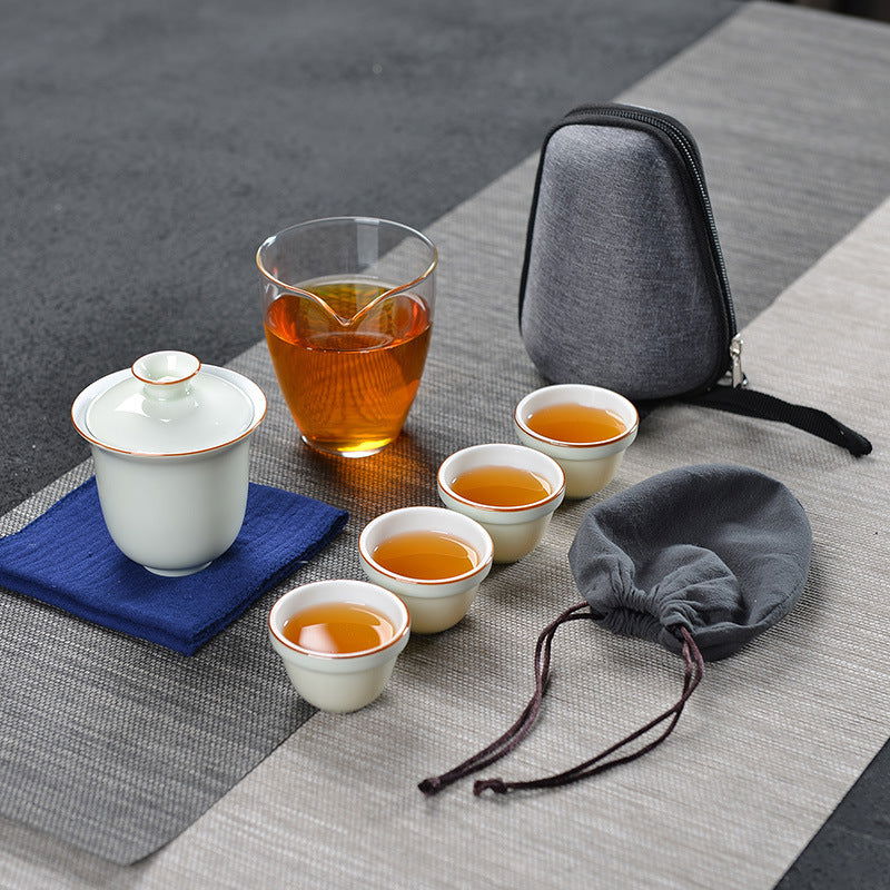 Japanese Kungfu Tea Set Travel Suit - Walfos® Kitchenware