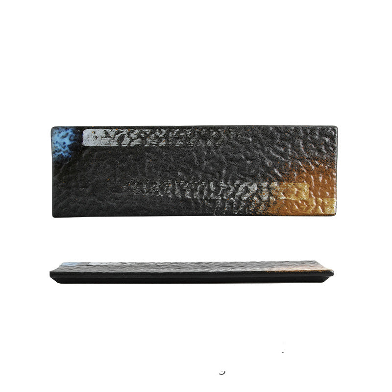 Japanese Large Long Plate Plate Long Plate Ceramic Sushi Sashimi Plate Restaurant Restaurant Table - Walfos® Kitchenware