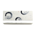 Japanese Large Long Plate Plate Long Plate Ceramic Sushi Sashimi Plate Restaurant Restaurant Table - Walfos® Kitchenware