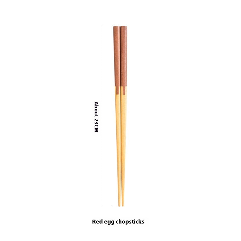Japanese Mortise Style Chopsticks Gift Wooden Bowl Chopsticks Simple Rice Bowl Chopsticks - Walfos® Kitchenware