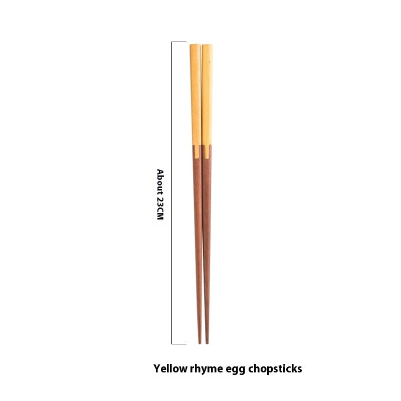 Japanese Mortise Style Chopsticks Gift Wooden Bowl Chopsticks Simple Rice Bowl Chopsticks - Walfos® Kitchenware