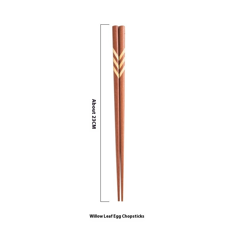 Japanese Mortise Style Chopsticks Gift Wooden Bowl Chopsticks Simple Rice Bowl Chopsticks - Walfos® Kitchenware