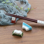 Japanese Mountain Ceramic Chopsticks Rack Groceries - Walfos® Kitchenware