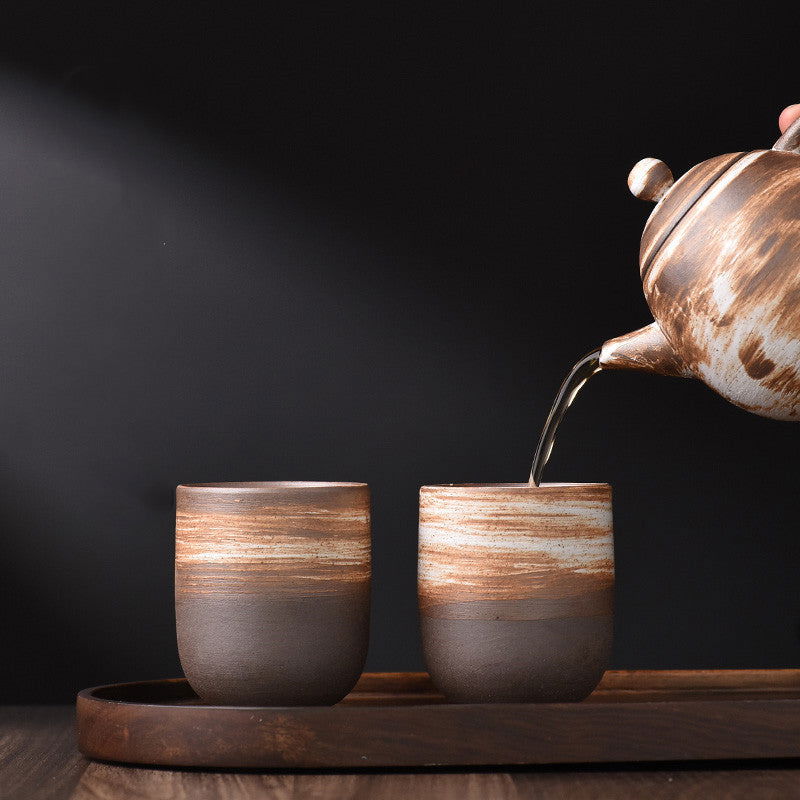 Japanese Retro Ceramic Kiln Turned Into A Tea Cup - Walfos® Kitchenware