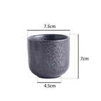 Japanese Retro Stoneware Tea Coffee Cup - Walfos® Kitchenware