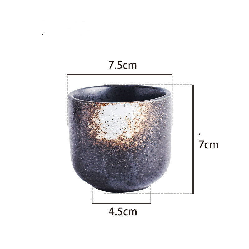 Japanese Retro Stoneware Tea Coffee Cup - Walfos® Kitchenware