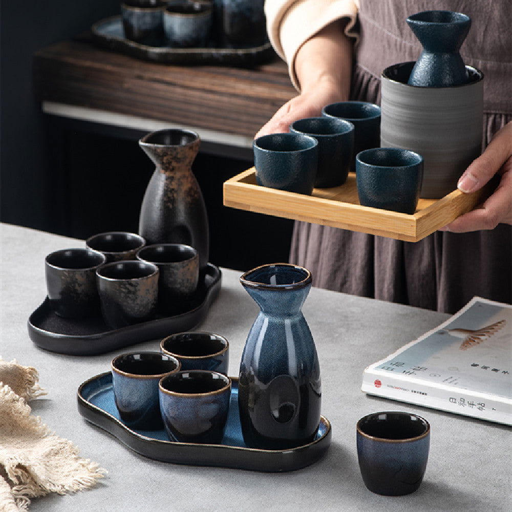 Japanese Sake Cup Set Wine Warmer - Walfos® Kitchenware