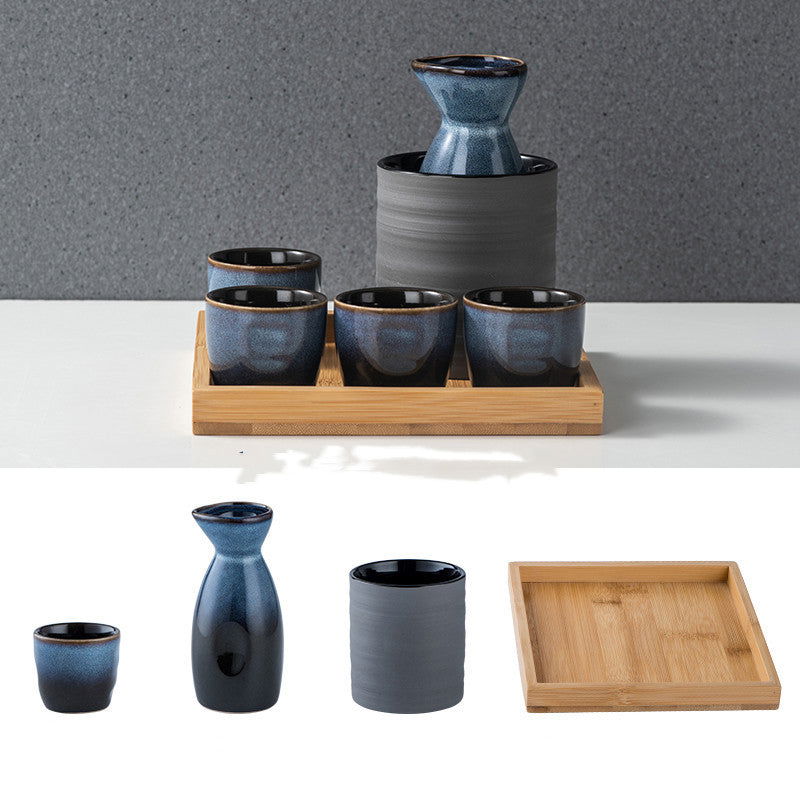 Japanese Sake Cup Set Wine Warmer - Walfos® Kitchenware