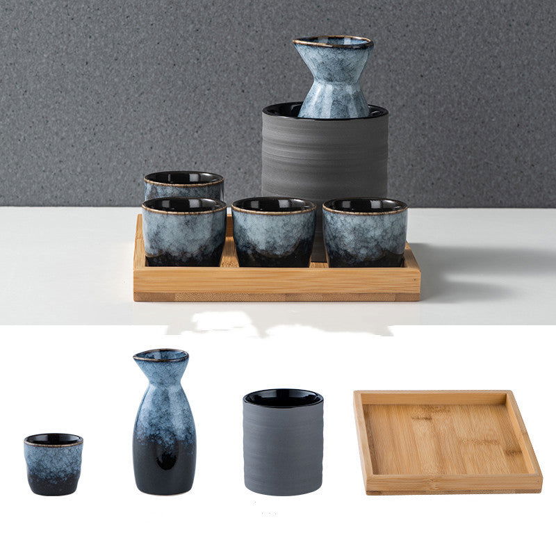 Japanese Sake Cup Set Wine Warmer - Walfos® Kitchenware
