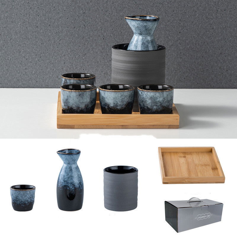 Japanese Sake Cup Set Wine Warmer - Walfos® Kitchenware