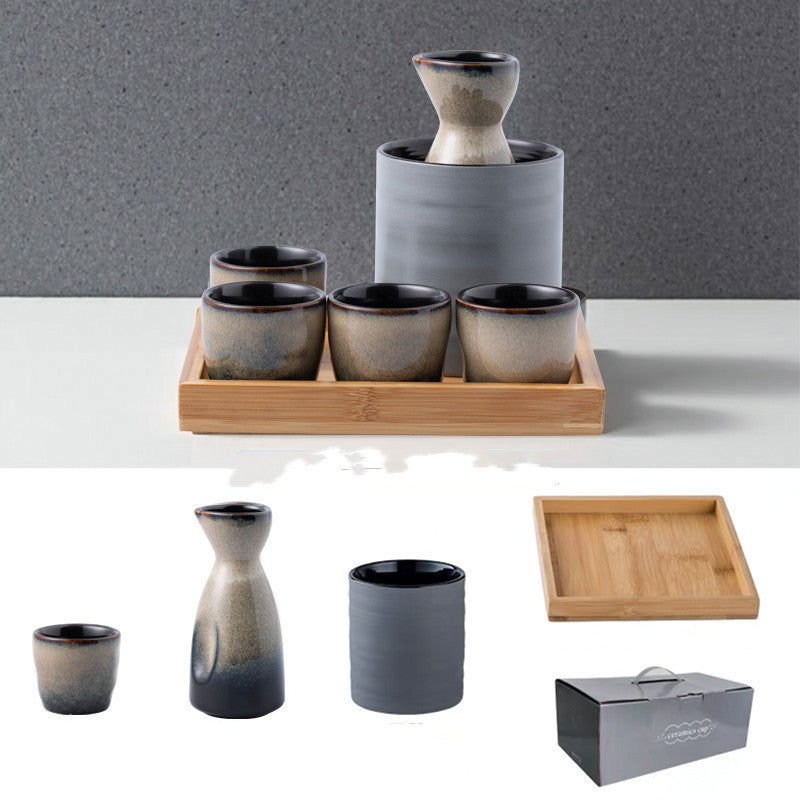 Japanese Sake Cup Set Wine Warmer - Walfos® Kitchenware