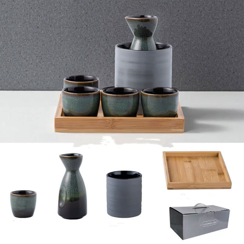 Japanese Sake Cup Set Wine Warmer - Walfos® Kitchenware