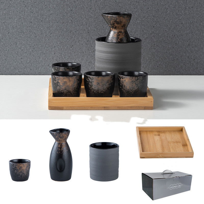 Japanese Sake Cup Set Wine Warmer - Walfos® Kitchenware