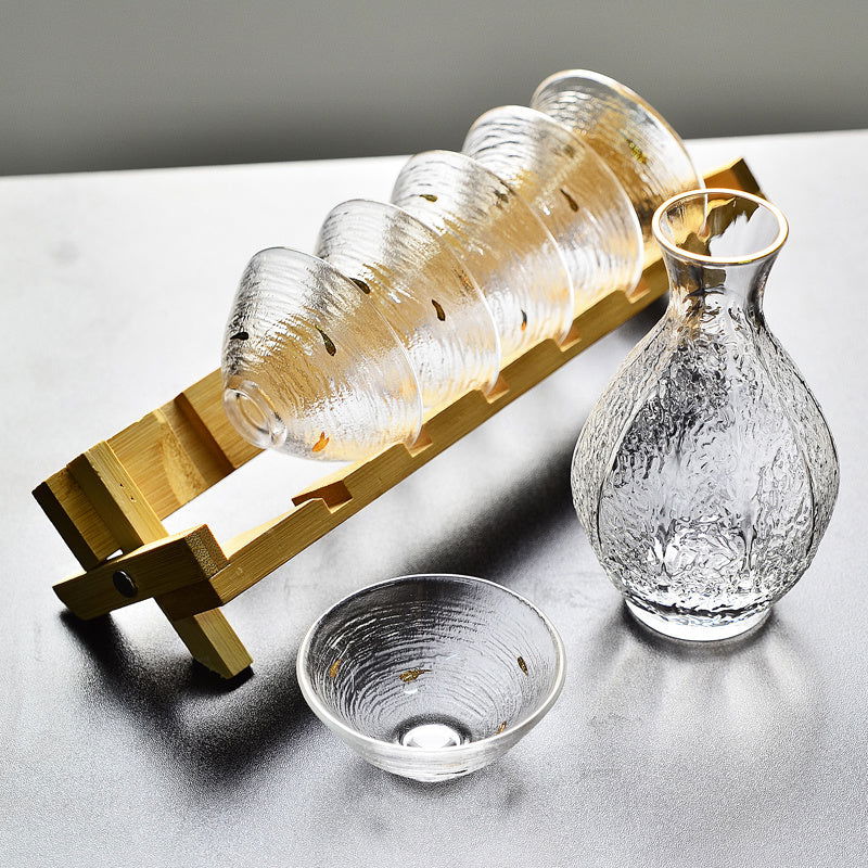 Japanese Sake Pot Set Glass Fashion - Walfos® Kitchenware