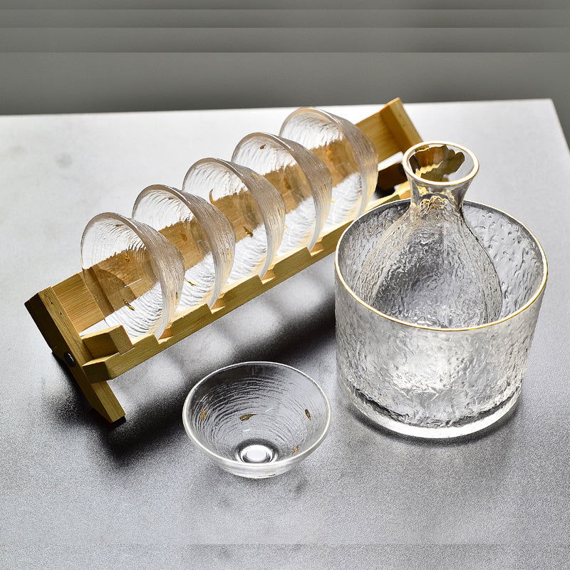 Japanese Sake Pot Set Glass Fashion - Walfos® Kitchenware