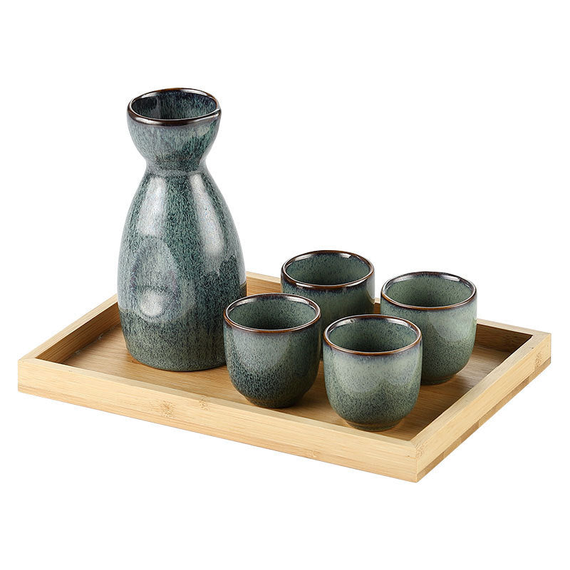 Japanese Sake Pot Set Kiln Variator - Walfos® Kitchenware