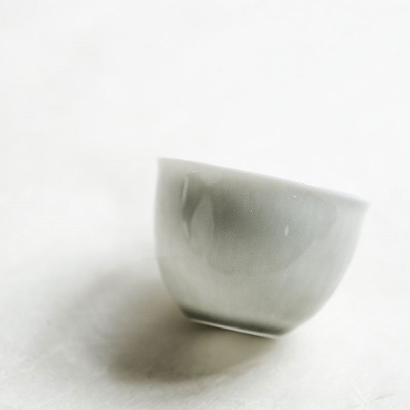 Japanese Simple Translucent Ceramic Tea Cup - Walfos® Kitchenware