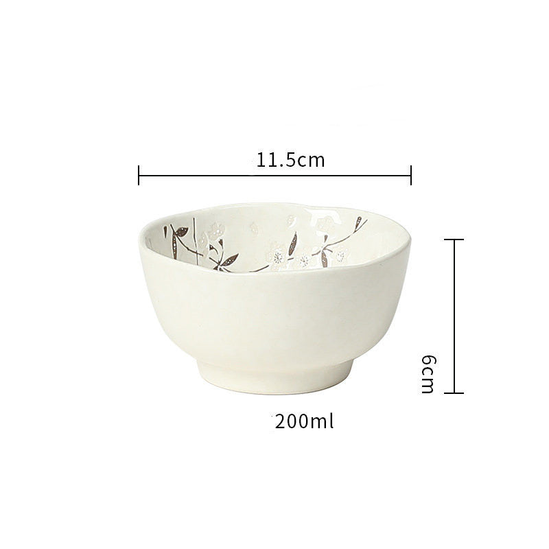 Japanese Small Bowl Single Ceramic Soup - Walfos® Kitchenware
