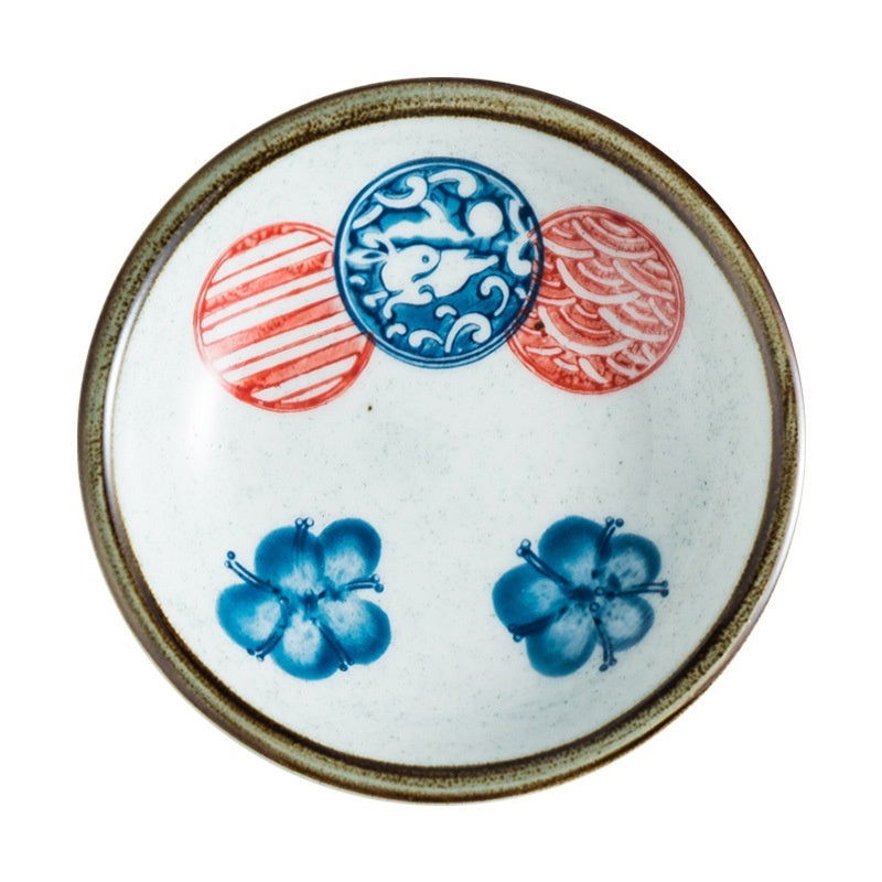 Japanese Small Saucer Household Ceramics Sauce Dipping Seasoning Dish - Walfos® Kitchenware