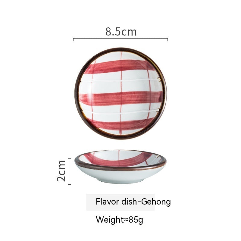 Japanese Small Saucer Household Ceramics Sauce Dipping Seasoning Dish - Walfos® Kitchenware