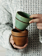 Japanese Style Ceramic Hand-painted Vintage Cup And Style Restaurant Tea - Walfos® Kitchenware