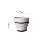 Japanese Style Ceramic Hand-painted Vintage Cup And Style Restaurant Tea - Walfos® Kitchenware