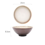 Japanese Style Ceramic Lamian Noodles Bowl - Walfos® Kitchenware