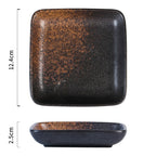 Japanese Style Ceramic Plate Square - Walfos® Kitchenware