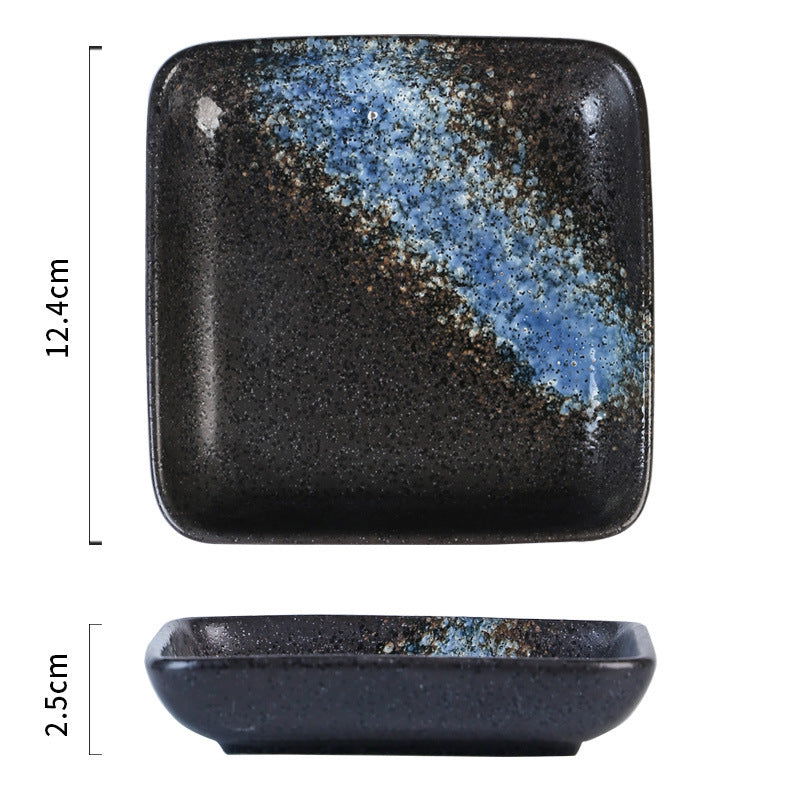 Japanese Style Ceramic Plate Square - Walfos® Kitchenware