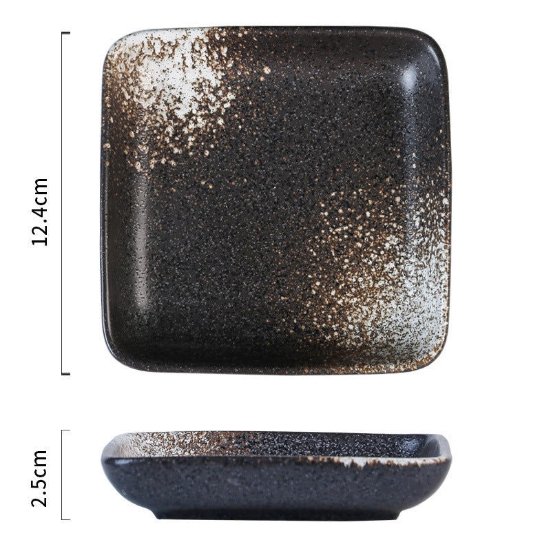 Japanese Style Ceramic Plate Square - Walfos® Kitchenware
