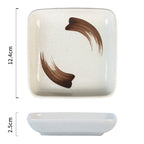 Japanese Style Ceramic Plate Square - Walfos® Kitchenware