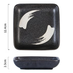 Japanese Style Ceramic Plate Square - Walfos® Kitchenware