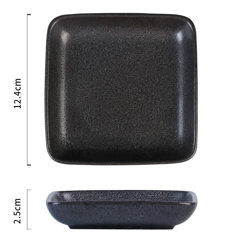 Japanese Style Ceramic Plate Square - Walfos® Kitchenware