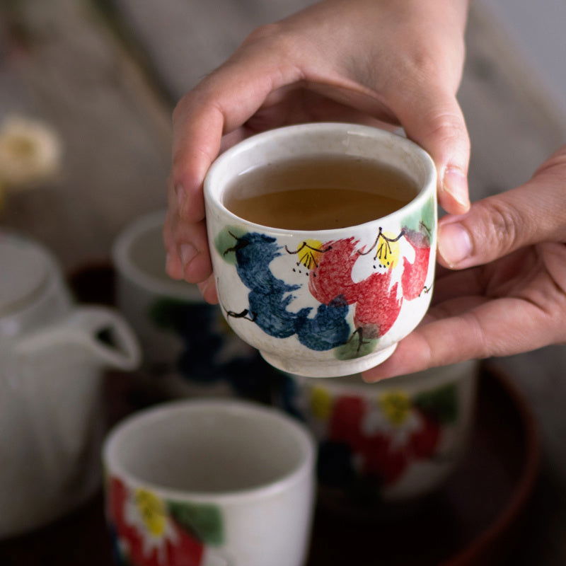 Japanese Style Ceramic Teapot Teacup Tea Set Gift Set - Walfos® Kitchenware