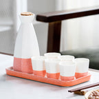 Japanese Style Ceramic Warmer Wine Set - Walfos® Kitchenware