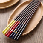 Japanese Style Cherry Wood Chopsticks - Walfos® Kitchenware
