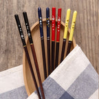 Japanese Style Cherry Wood Chopsticks - Walfos® Kitchenware